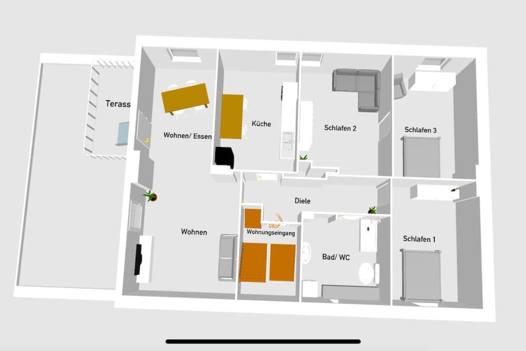 Dachgeschoss Traum Schwelm Bluecherstr - Naehe Dus & Dortmund & Koeln & Essen Екстер'єр фото